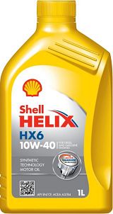 Shell HELIX HX6 10W40 1L  - klikněte pro více informací